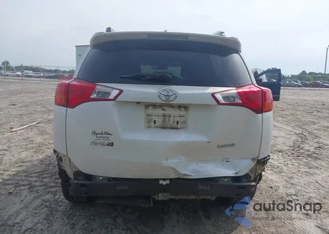 2013 Toyota Rav4 Limited из США, поврежденный, VIN 2T3YFREV5DW007439